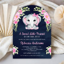 Search for sweet little peanut baby shower invitations Botanical nature garden flowers