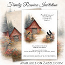 Search for family reunion postcard invitations Vintage