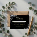 Search for luxury black and gold invitations Floral