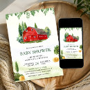 Search for rustic farm baby shower invitations Gender neutral