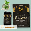 Search for formal event invitations Black and gold