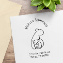 Search for polar bear rubber stamps Bears