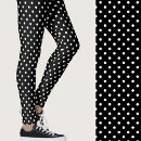 Search for black and white polka dot leggings Yoga