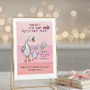 Search for bow welcome signs Baby shower welcome