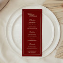 Search for monogram wedding menus Classic