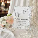 Search for bar wedding signs Drinks are on us