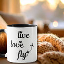 Search for flying hearts mugs Inspirational