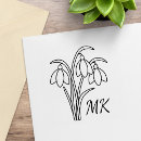 Search for flowers rubber stamps Botanical