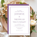 Search for lilac invitations Classic