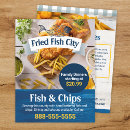 Search for food menu flyers Blue