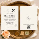 Search for passport bridal shower invitations For her