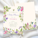 Search for floral baby shower invitations Botanical