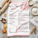 Search for recipe tea towels Family recipe keepsake