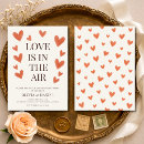 Search for hearts engagement party invitations For her