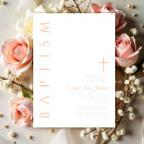 Search for peach christening invitations Script