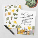 Search for safari party invitations First