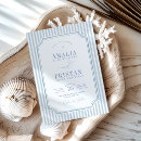 Search for something blue wedding invitations Blue and white