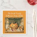 Search for halloween napkins Spooky season
