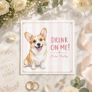 Search for dog cocktail wedding napkins Engagement party