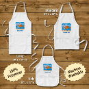Search for funny fishing aprons Cartoon