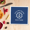 Search for navy blue placemats Welcome aboard