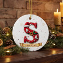 Search for letter s christmas tree decorations Keepsake