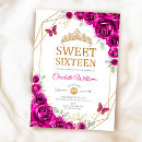 Search for elegant gold invitations Butterfly