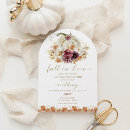 Search for fall in love wedding invitations Terracotta