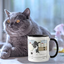 Search for grey white cat mugs Cute