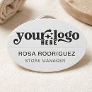 Search for oval name tags Company