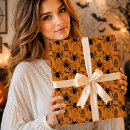 Search for spooky wrapping paper Vintage