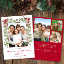 Search for mistletoe christmas cards Red