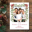 Search for mistletoe christmas cards Red