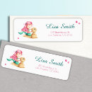 Search for hair return address labels Adorable