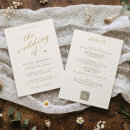 Search for ivory and gold wedding invitations Cream