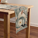 Search for mid century modern table runners Orange
