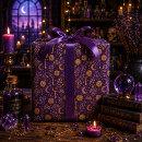 Search for crystals wrapping paper Mystical