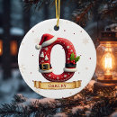 Search for letter o christmas tree decorations Xmas