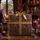 Search for deep purple wrapping paper Floral