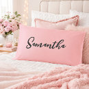 Search for script pillowcases Pink