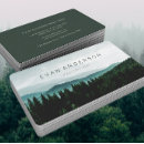 Search for mountain business cards Rustic