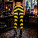Search for halloween witch leggings Horizontal stripes