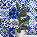 Search for white blue art Mediterranean