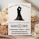 Search for bride silhouette invitations Bride and groom