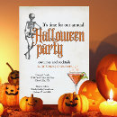 Search for funny skeletons invitations Costumes and cocktails