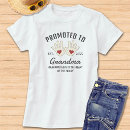 Search for grandma announcement tshirts Grandmother