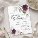 Search for pink 65th birthday invitations Adult birthday party