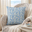 Search for blue seashells cushions Nautical