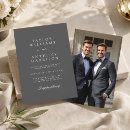 Search for charcoal wedding invitations Simple elegant calligraphy script