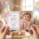 Search for fun to be one invitations Primary colours